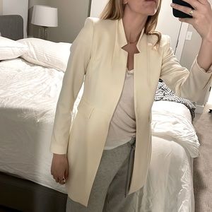 Cream Zara blazer size S